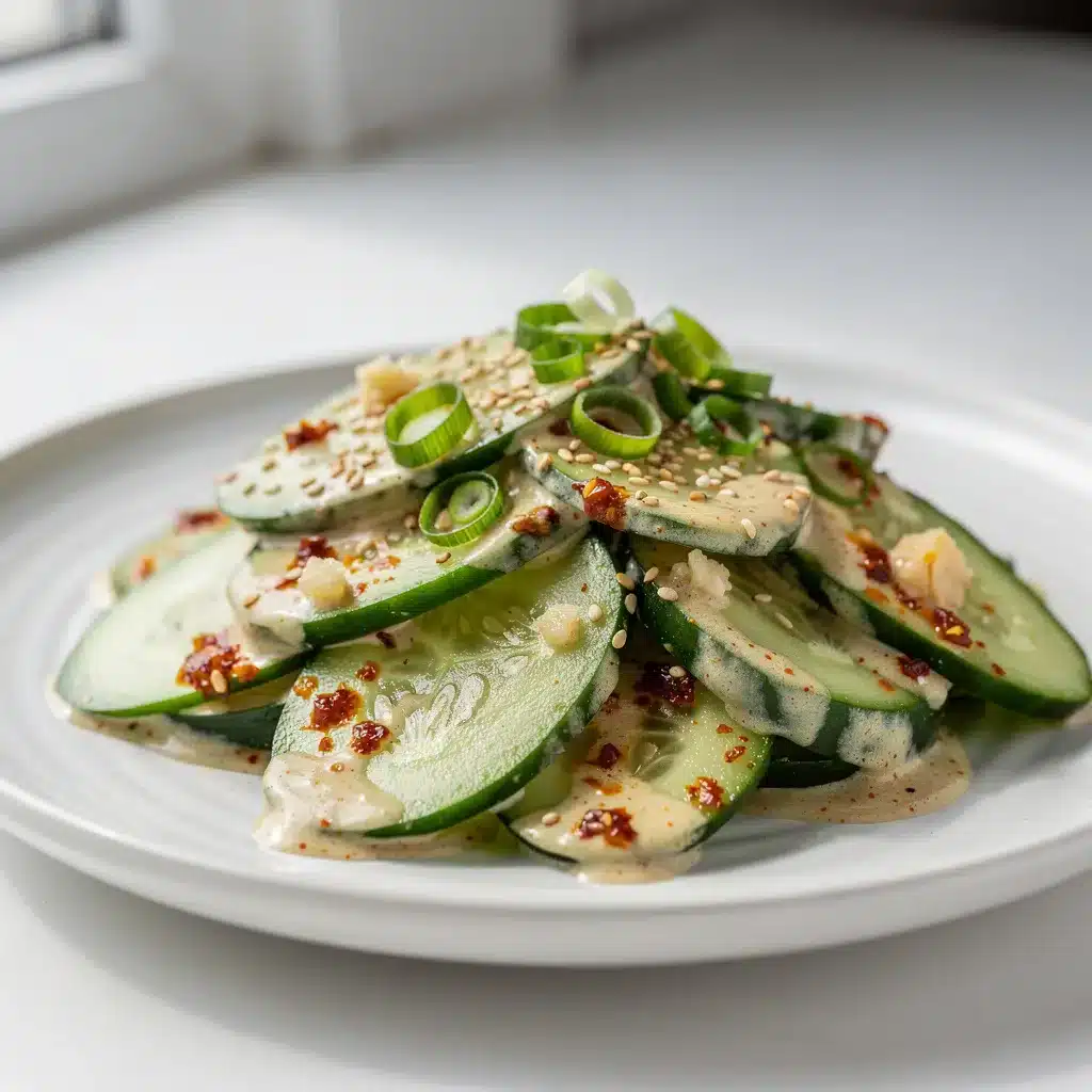 Creamy Spicy Asian Cucumber Salad 8 Ingredients for Creamy Spicy Asian Cucumber Salad