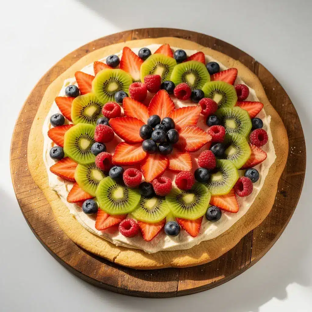 Creamy Sugar Cookie Fruit Pizza 8 Ingredients for Creamy Sugar Cookie Fruit Pizza
