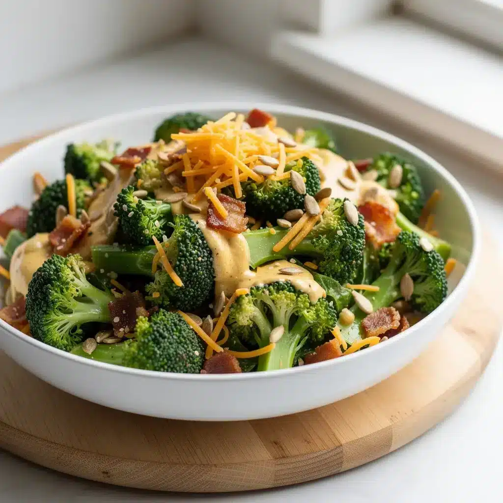 Crisp Broccoli Bacon Salad 9 Recipe variations for Crisp Broccoli Bacon Salad