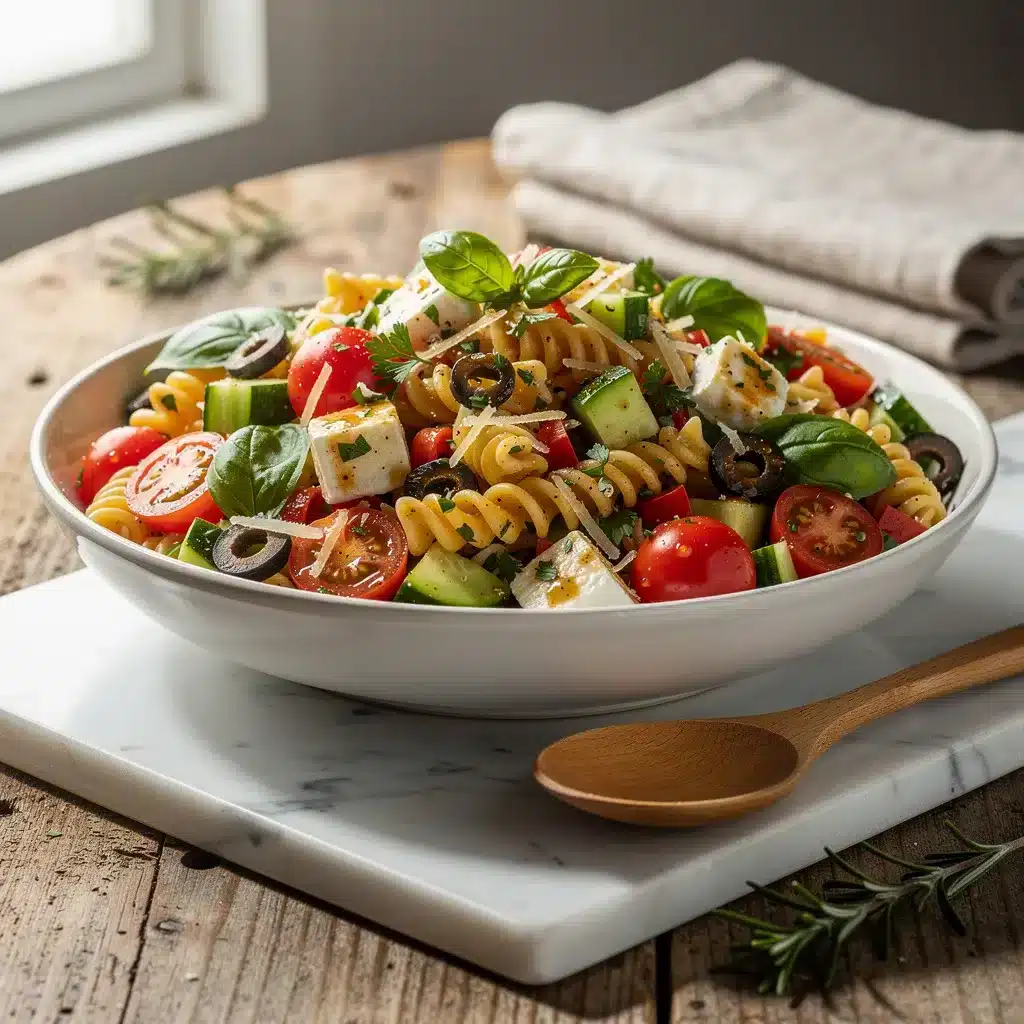 Crisp Italian Pasta Salad 9 Recipe variations for Crisp Italian Pasta Salad