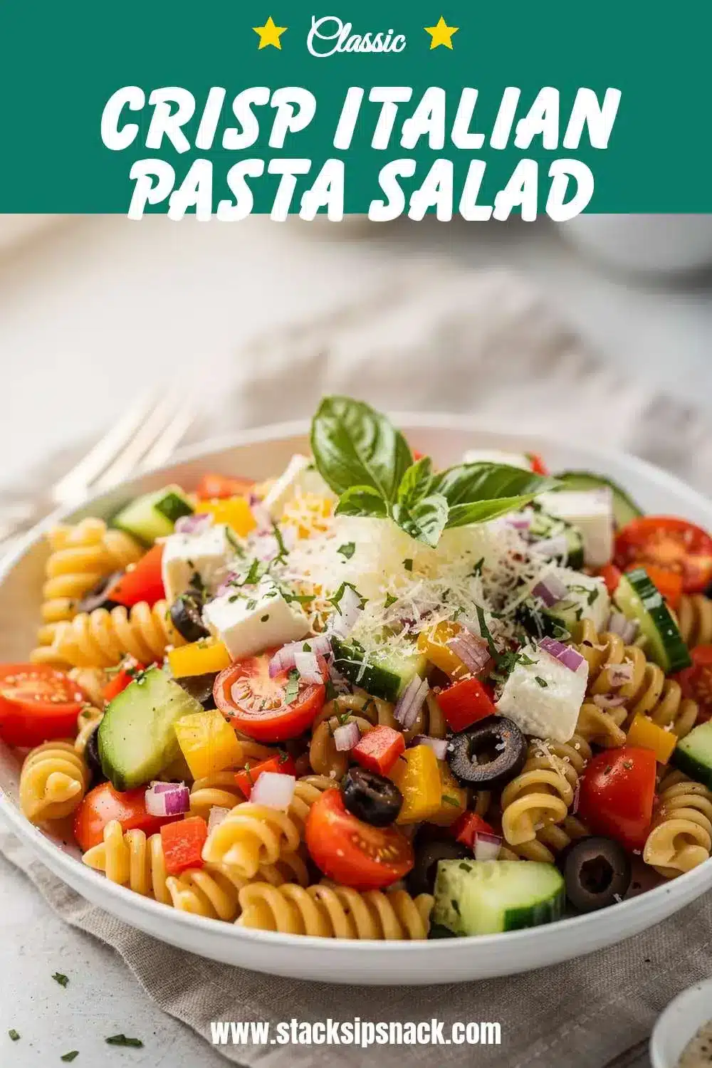 Crisp Italian Pasta Salad 10 Storage and leftovers for Crisp Italian Pasta Salad