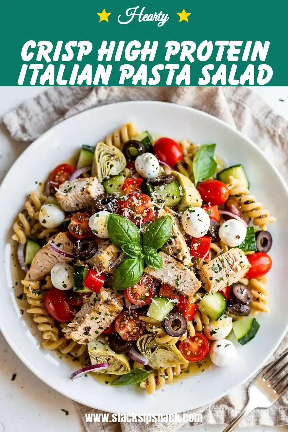 Crisp High Protein Italian Pasta Salad 10 Storage and leftovers for Crisp High Protein Italian Pasta Salad