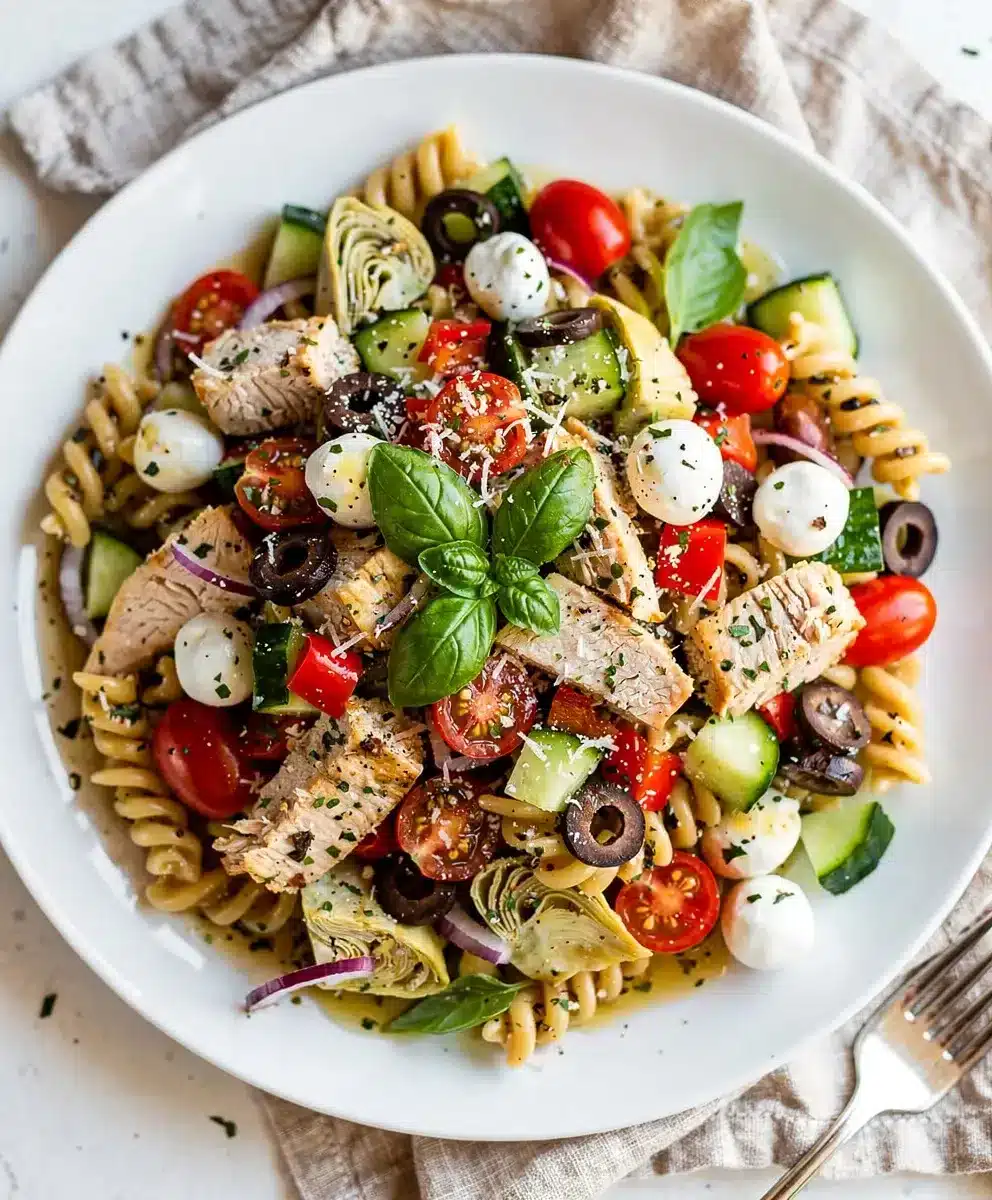 Crisp High Protein Italian Pasta Salad 6 Crisp High Protein Italian Pasta Salad featured image