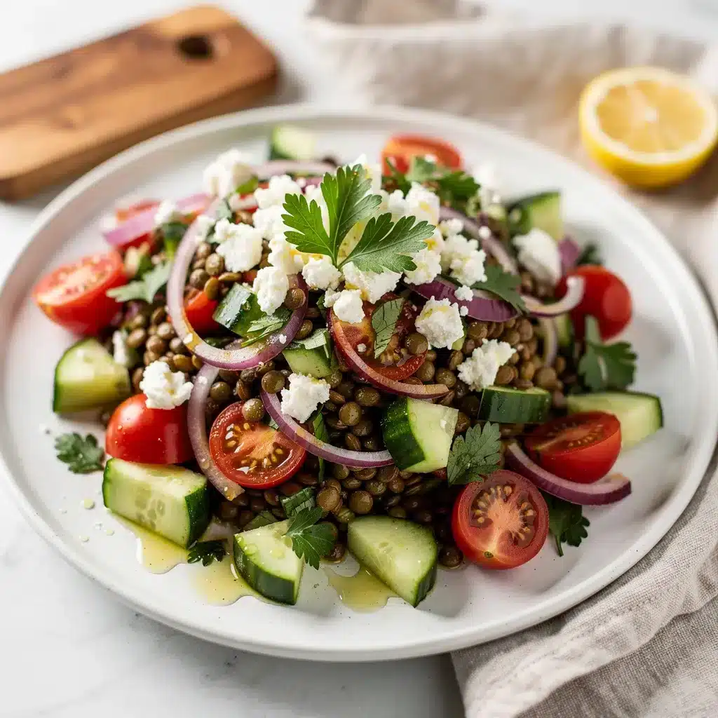 Crisp Mediterranean Lentil Salad 9 Recipe variations for Crisp Mediterranean Lentil Salad