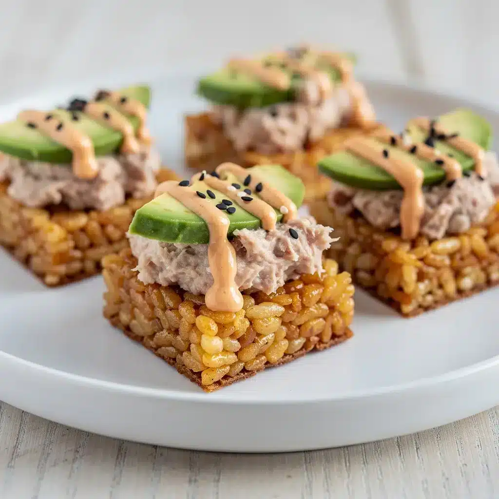 Crispy Rice Tuna Bites 8 Ingredients for Crispy Rice Tuna Bites