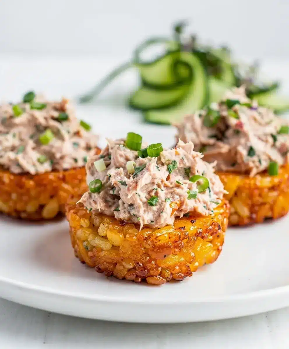 Crispy Rice Tuna Bites 6 Crispy Rice Tuna Bites featured image