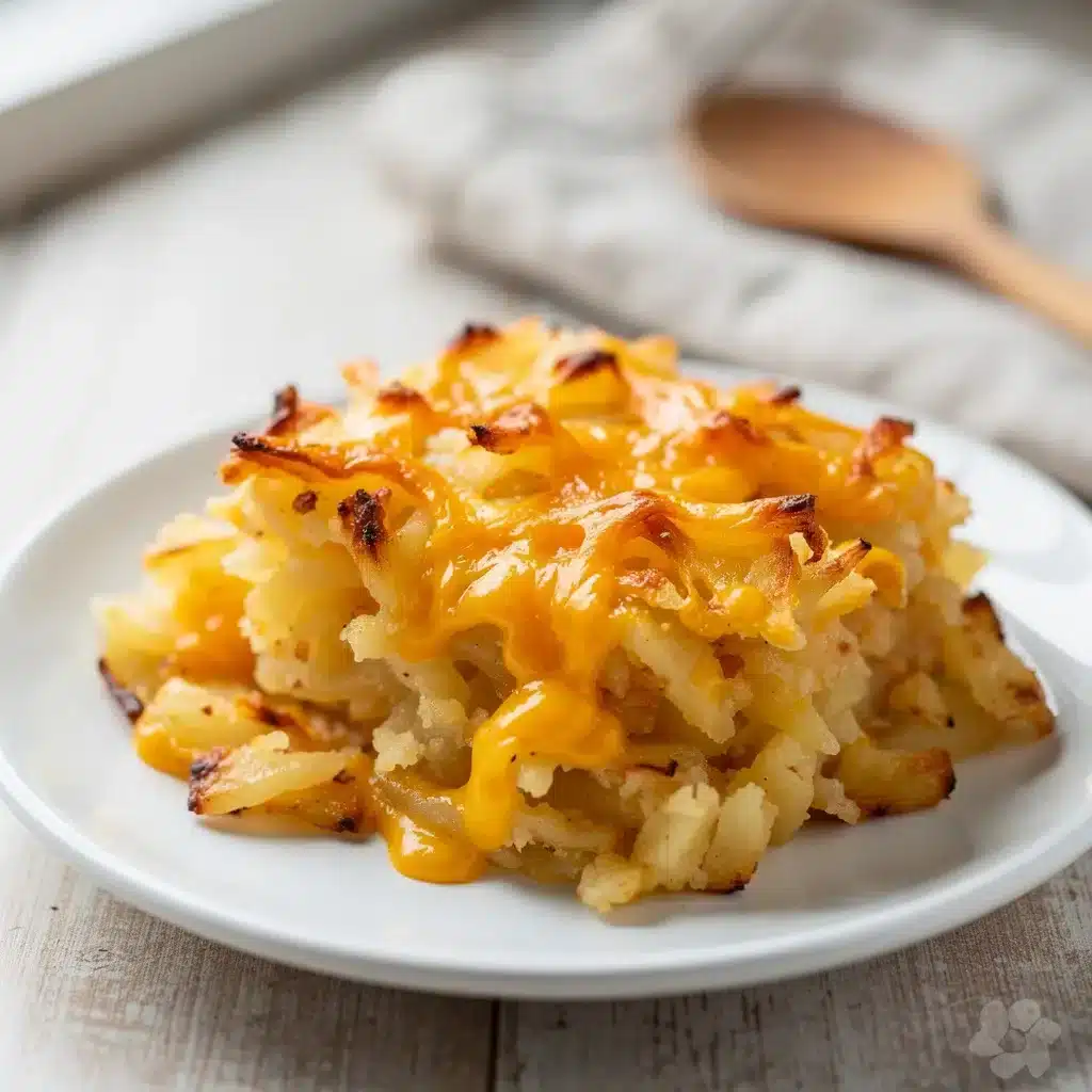 Easy Crockpot Cheesy Hashbrown Casserole 8 Ingredients for Easy Crockpot Cheesy Hashbrown Casserole