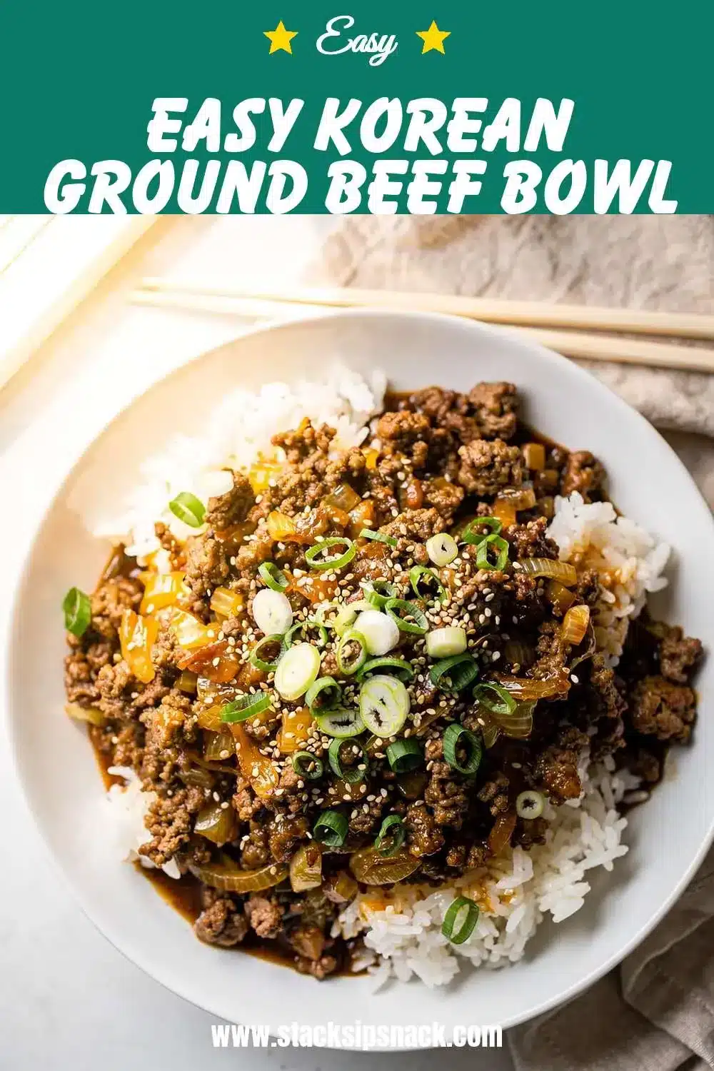 Easy Korean Ground Beef Bowl 10 Storage and leftovers for Easy Korean Ground Beef Bowl