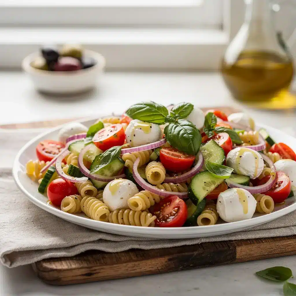 Fresh Italian Pasta Salad 8 Ingredients for Fresh Italian Pasta Salad