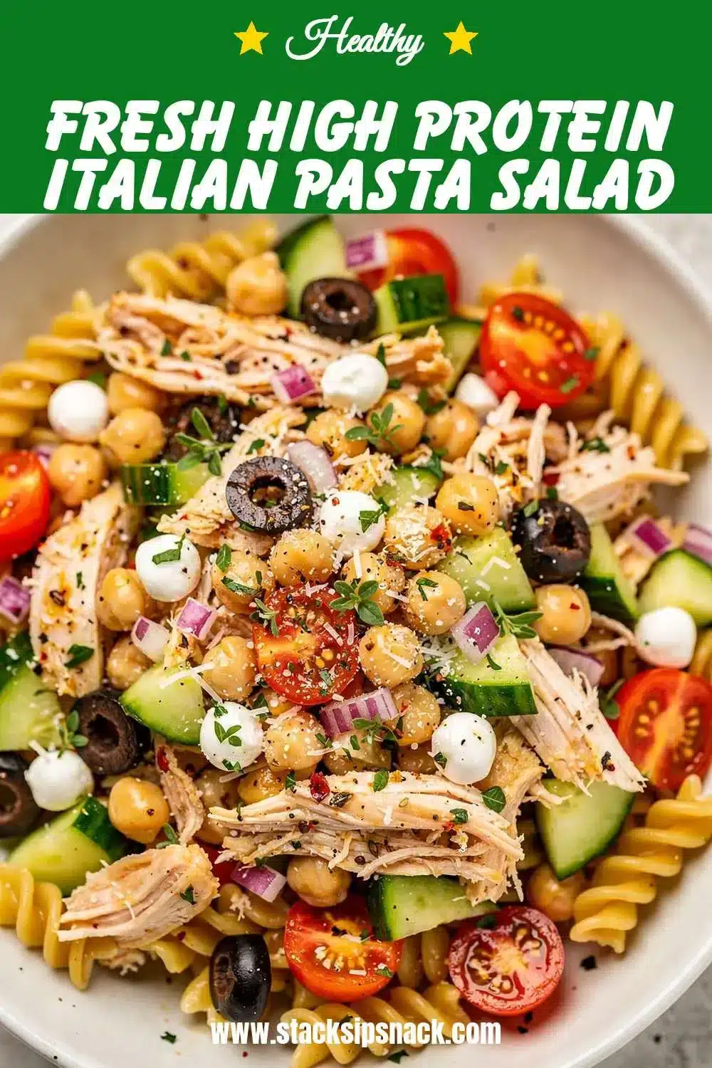 Fresh High Protein Italian Pasta Salad 10 Storage and leftovers for Fresh High Protein Italian Pasta Salad