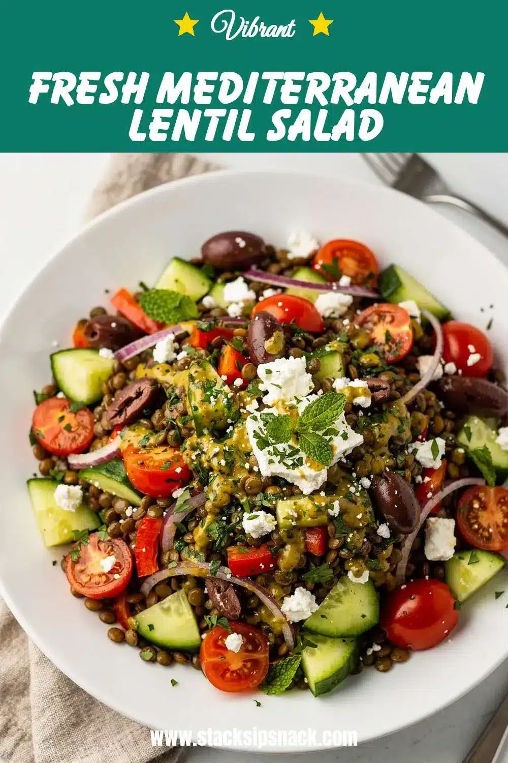 Fresh Mediterranean Lentil Salad 10 Storage and leftovers for Fresh Mediterranean Lentil Salad