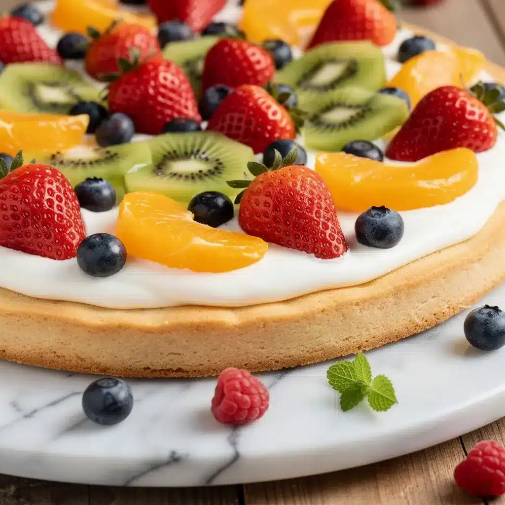 Easy Sugar Cookie Fruit Pizza 8 Ingredients for Easy Sugar Cookie Fruit Pizza