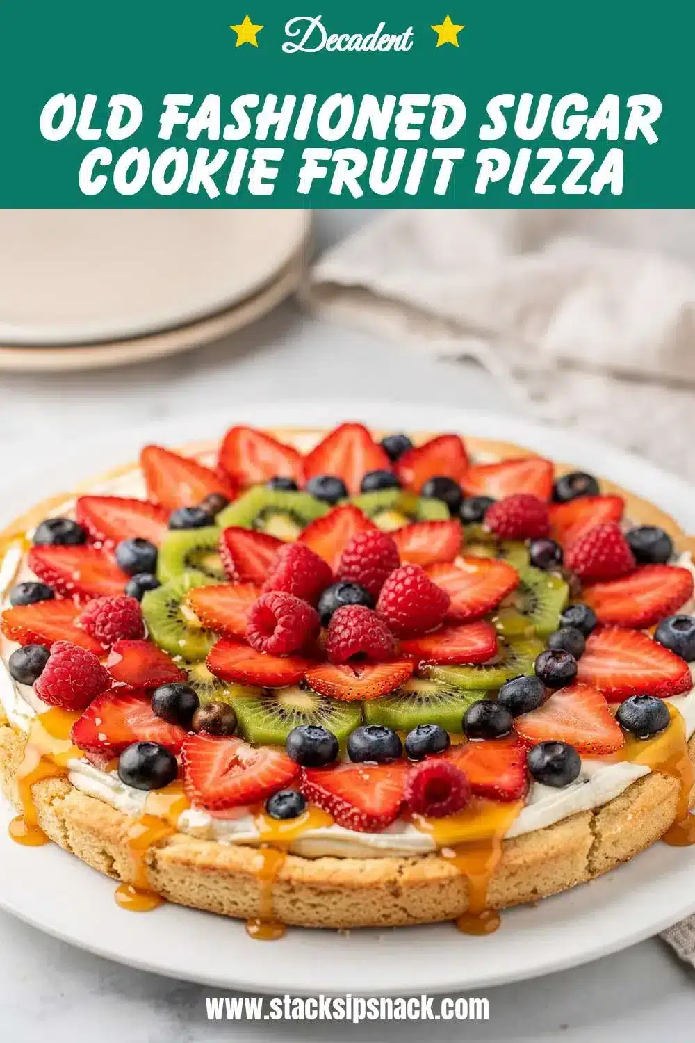 Old Fashioned Sugar Cookie Fruit Pizza 10 Storage and leftovers for Old Fashioned Sugar Cookie Fruit Pizza