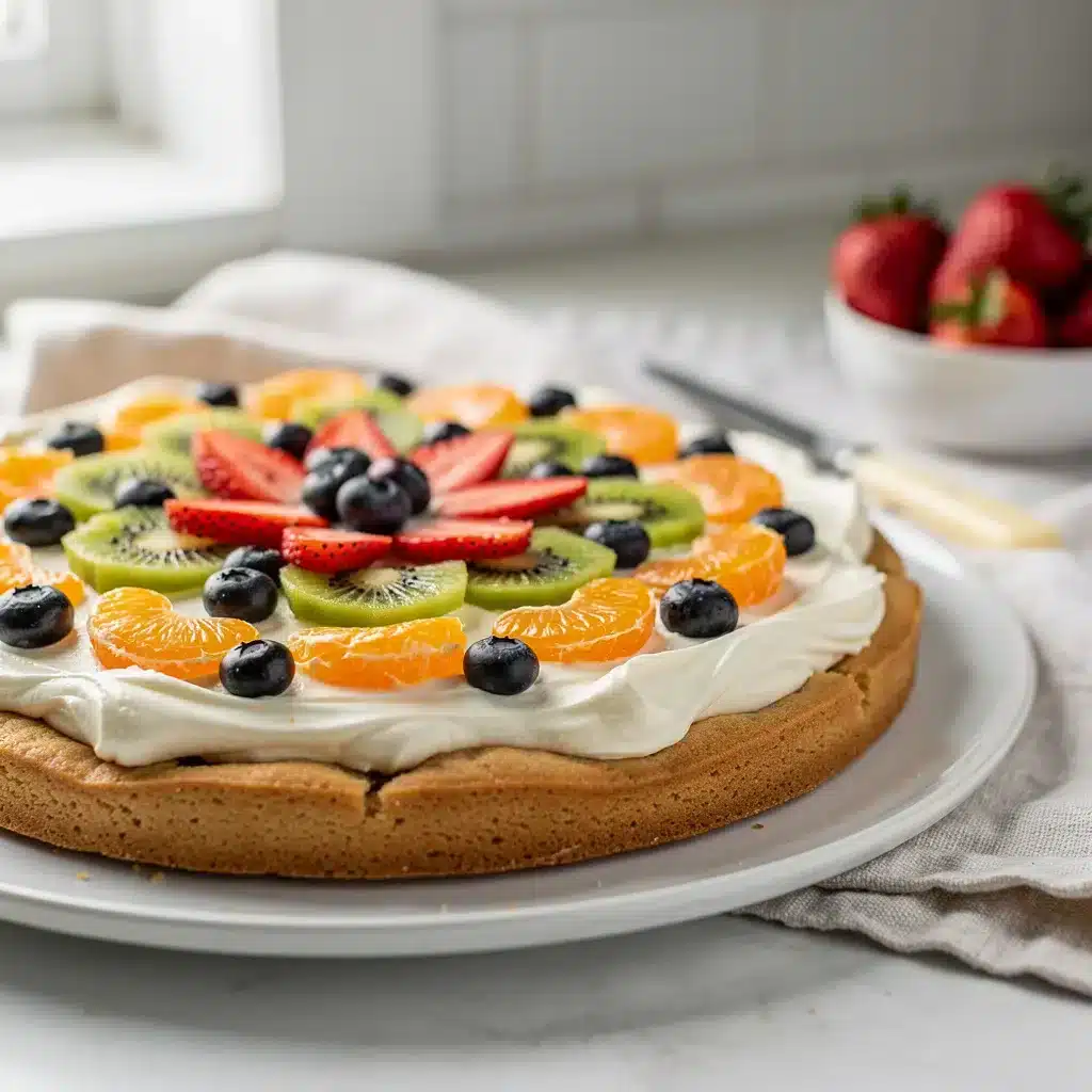 Old Fashioned Sugar Cookie Fruit Pizza 8 Ingredients for Old Fashioned Sugar Cookie Fruit Pizza