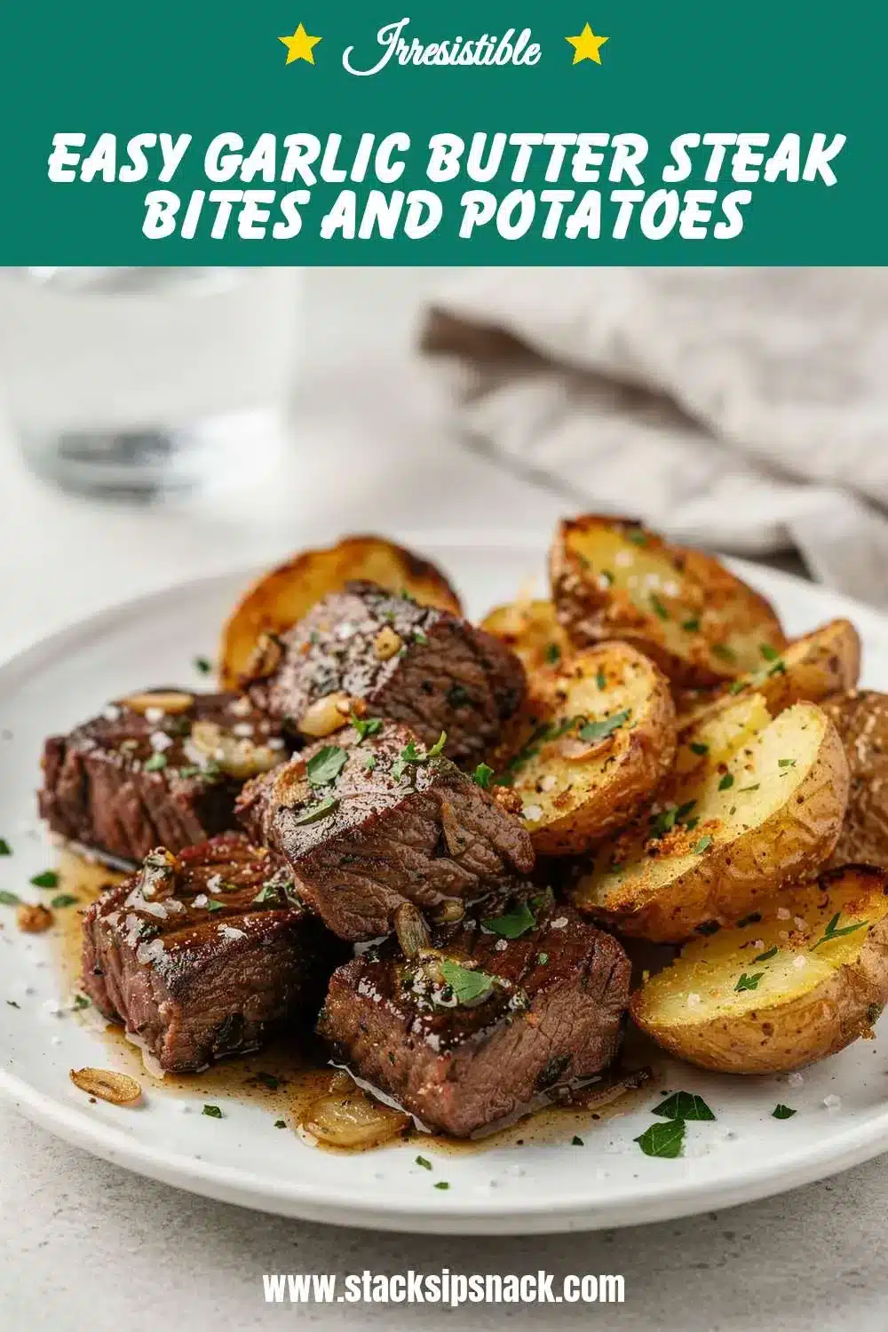 Easy Garlic Butter Steak Bites and Potatoes 10 Storage and leftovers for Easy Garlic Butter Steak Bites and Potatoes