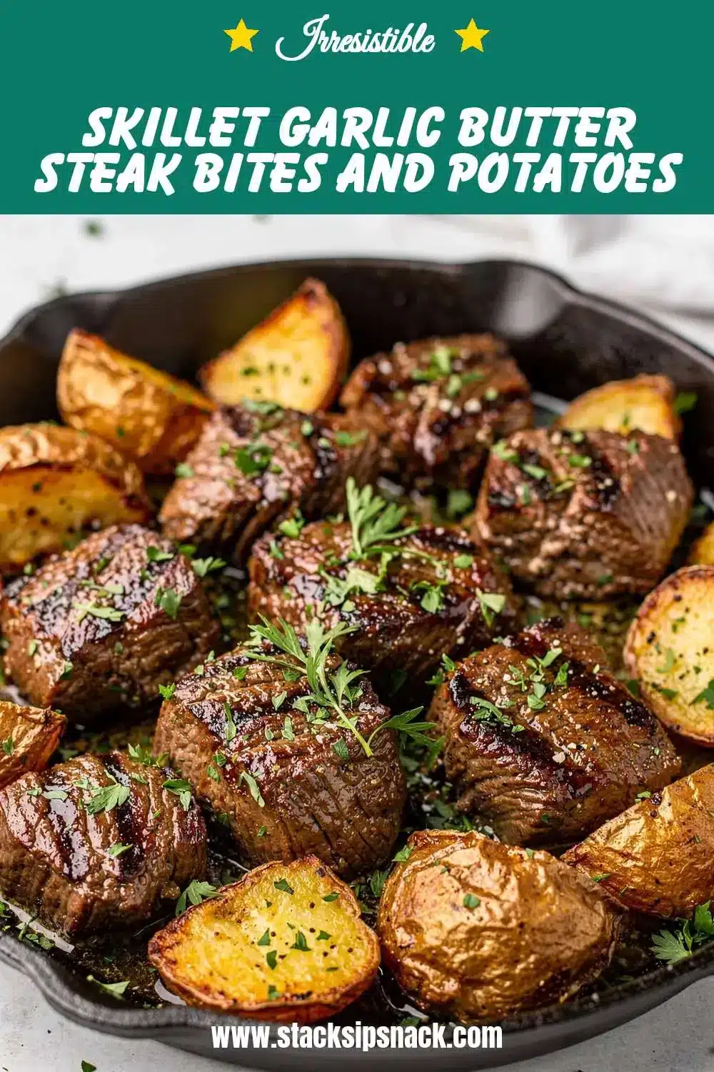 Skillet Garlic Butter Steak Bites and Potatoes 10 Storage and leftovers for Skillet Garlic Butter Steak Bites and Potatoes