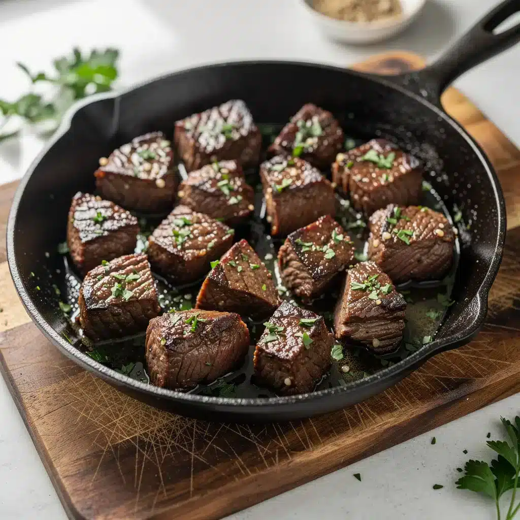 Garlic Butter Steak Bites 8 Ingredients for Garlic Butter Steak Bites