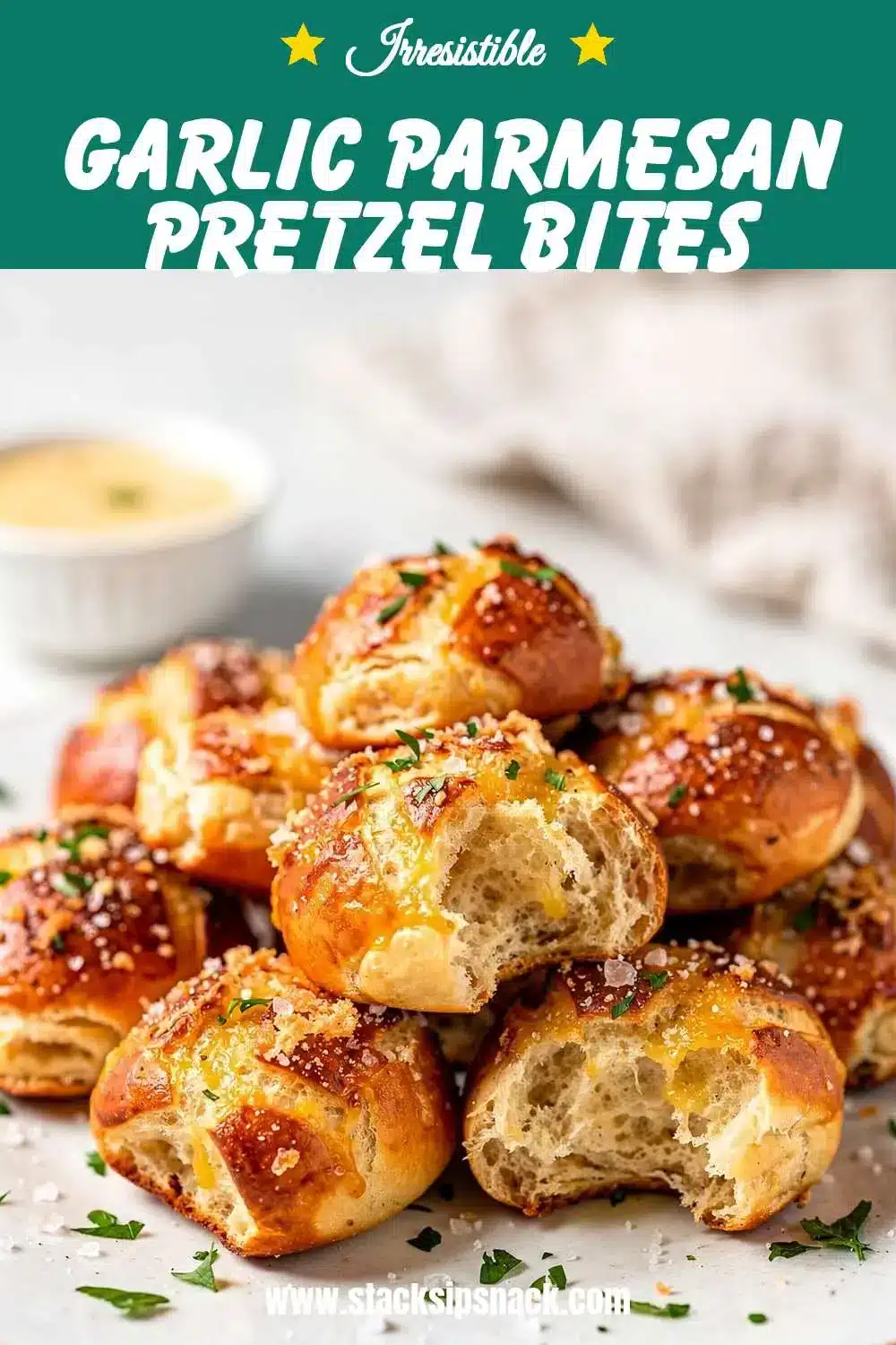 Garlic Parmesan Pretzel Bites 10 Storage and leftovers for Garlic Parmesan Pretzel Bites
