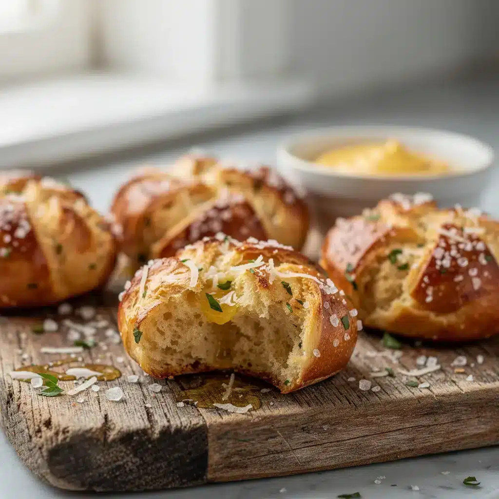 Garlic Parmesan Pretzel Bites 8 Ingredients for Garlic Parmesan Pretzel Bites
