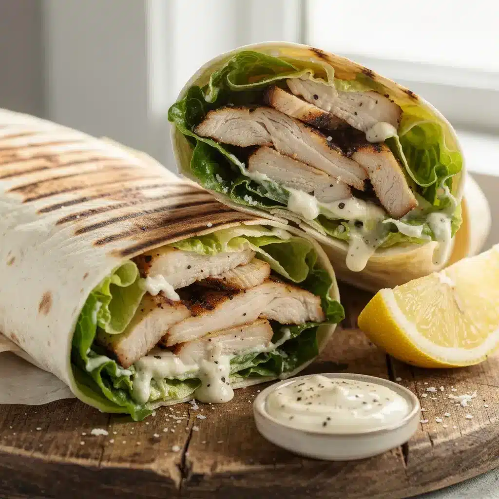 Grilled Chicken Caesar Wrap 9 Recipe variations for Grilled Chicken Caesar Wrap