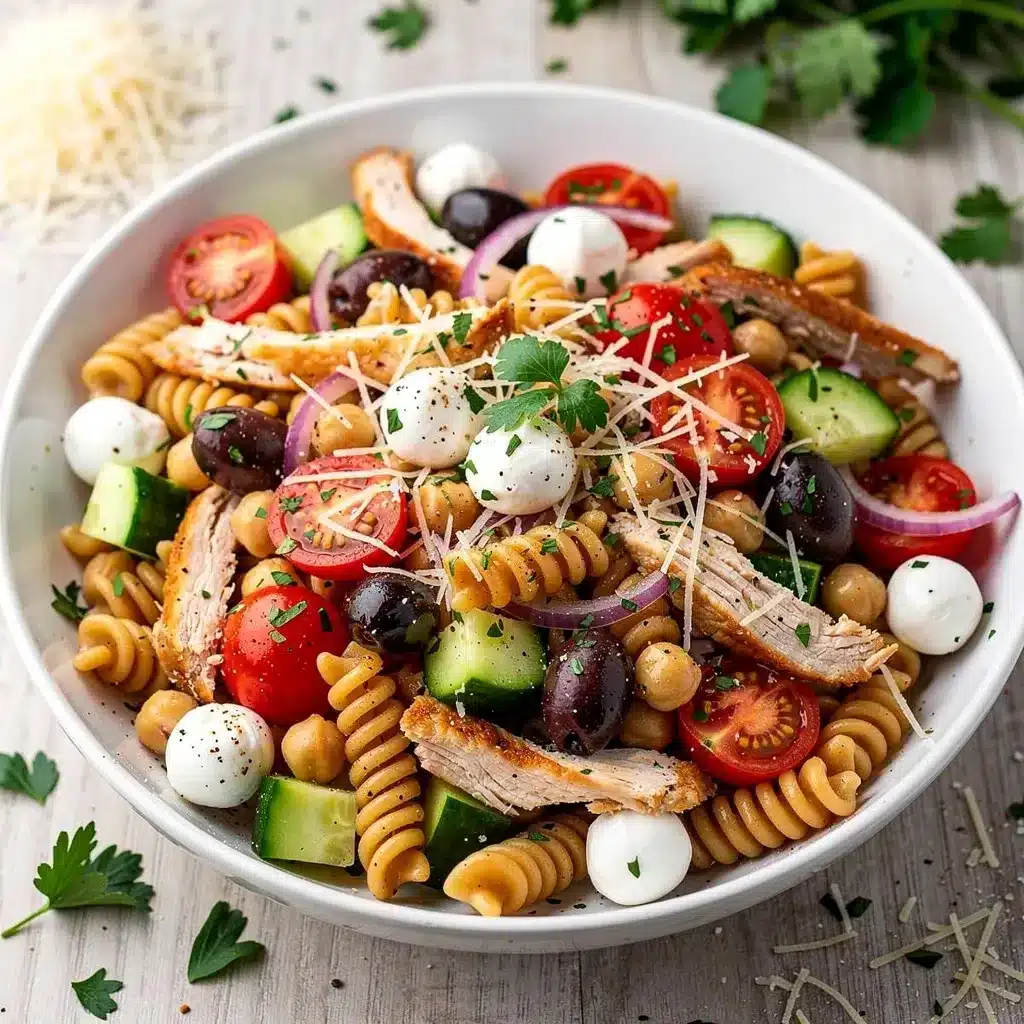 Fresh High Protein Italian Pasta Salad 8 Ingredients for Fresh High Protein Italian Pasta Salad