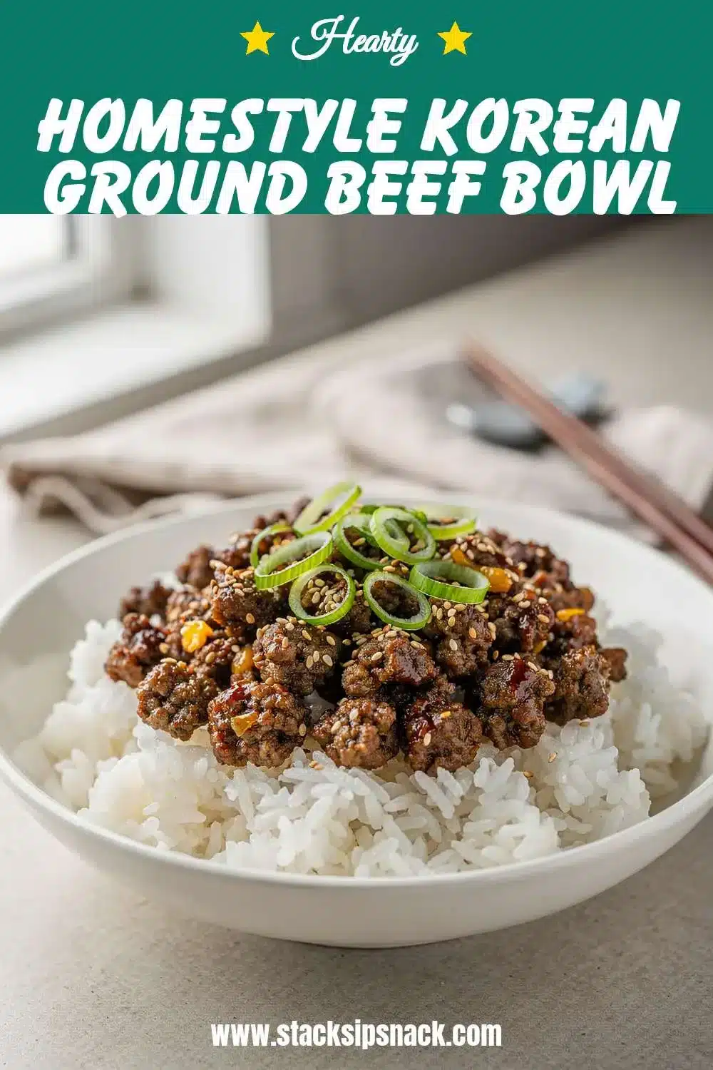 Homestyle Korean Ground Beef Bowl 10 Storage and leftovers for Homestyle Korean Ground Beef Bowl