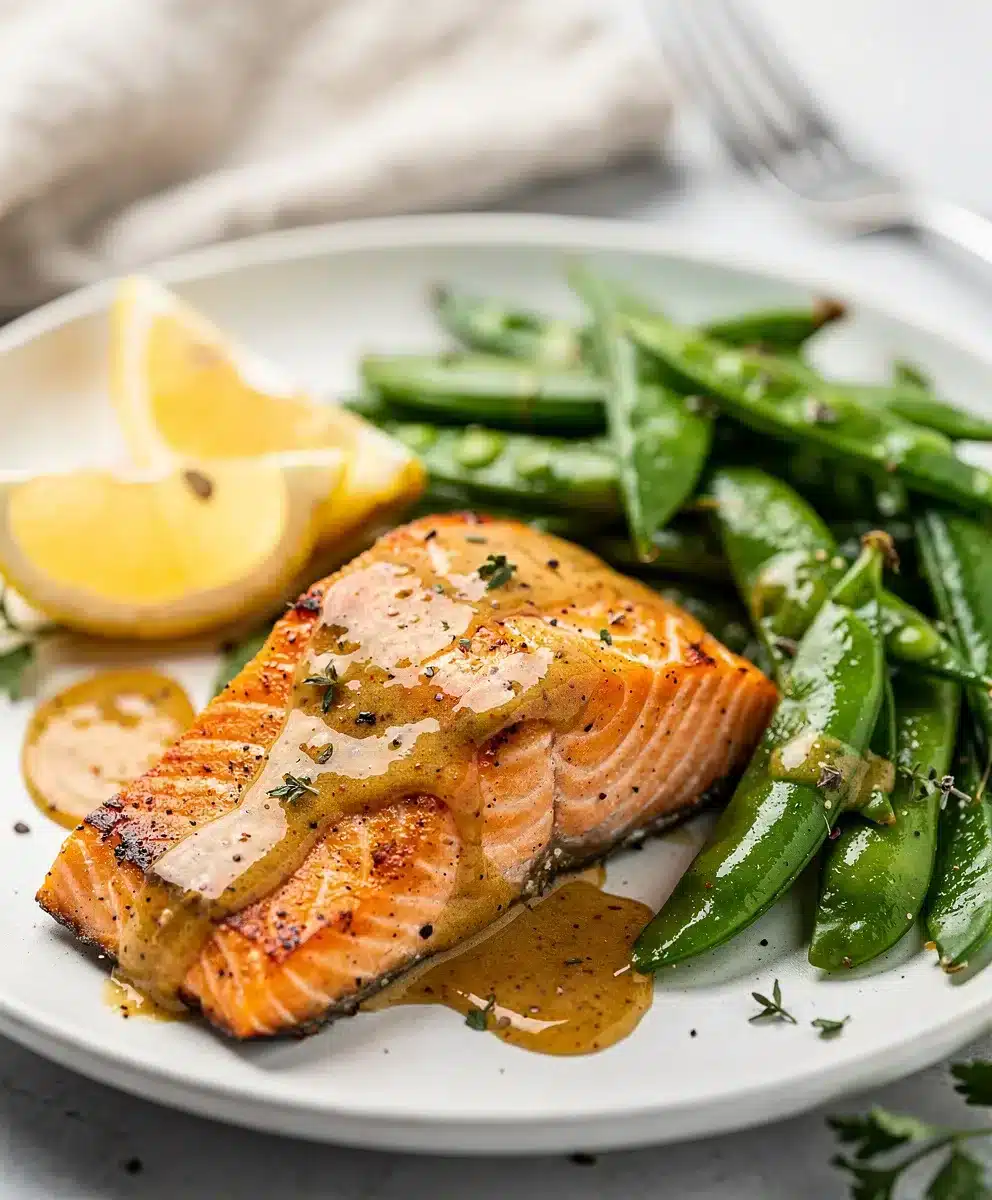 Honey Dijon Salmon with Snap Peas 6 Honey Dijon Salmon with Snap Peas featured image
