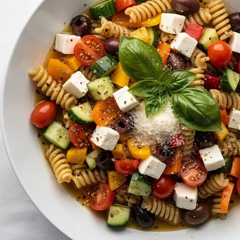 Crisp Italian Pasta Salad 8 Ingredients for Crisp Italian Pasta Salad