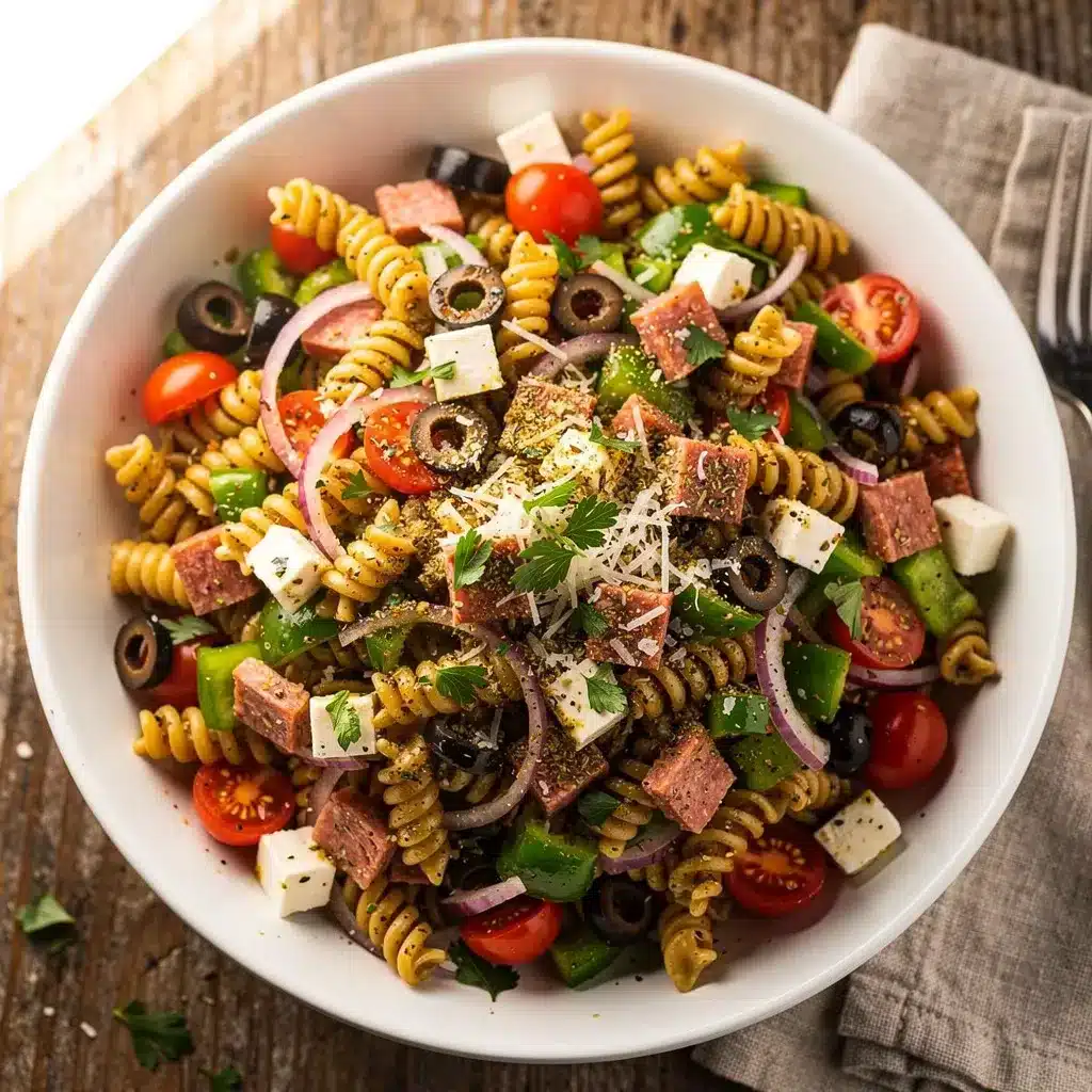 Chopped Italian Pasta Salad 9 Recipe variations for Chopped Italian Pasta Salad