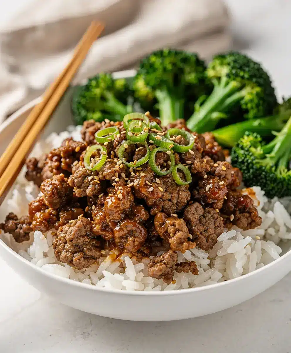 Classic Korean Ground Beef Bowl 6 Classic Korean Ground Beef Bowl featured image