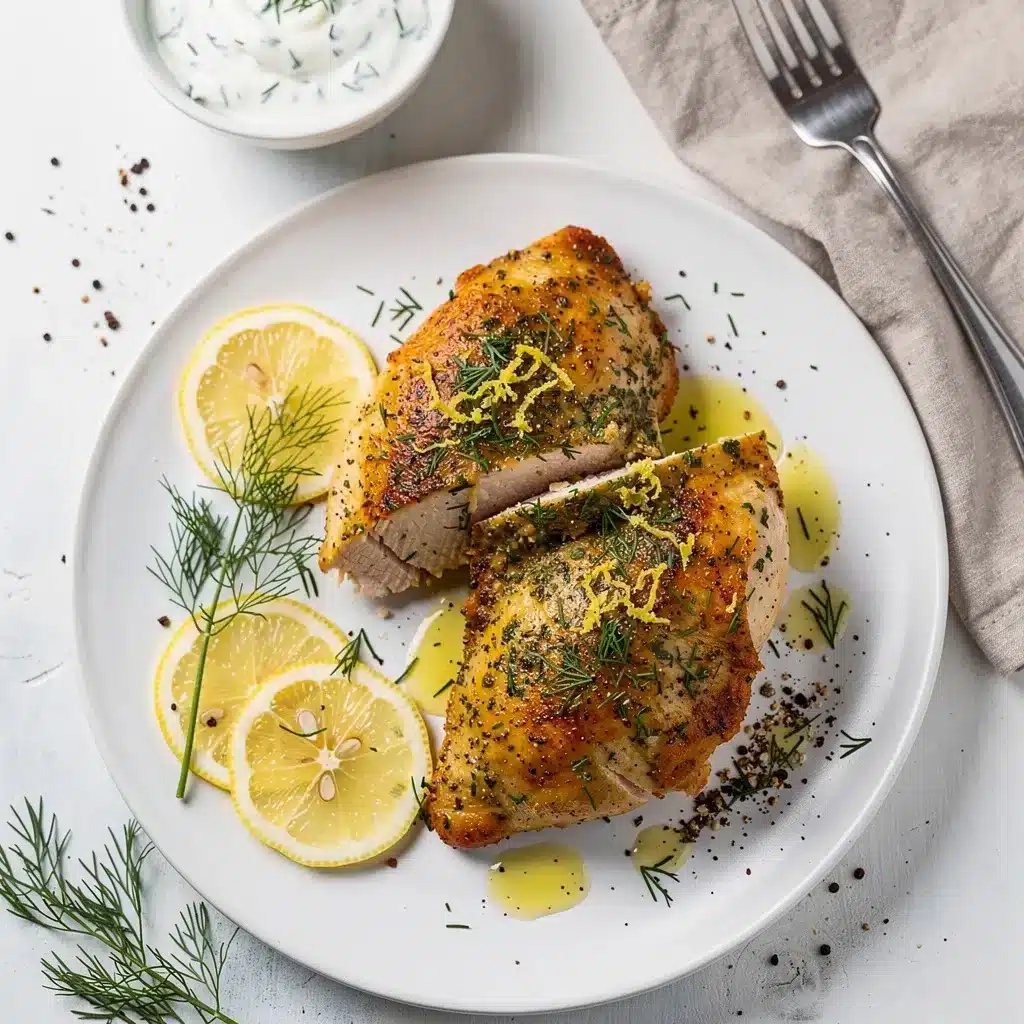 Lemon Dill Greek Yogurt Chicken 8 Ingredients for Lemon Dill Greek Yogurt Chicken