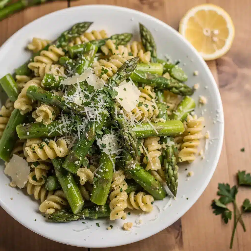 Lemon Parmesan Asparagus Pasta Salad 9 Recipe variations for Lemon Parmesan Asparagus Pasta Salad