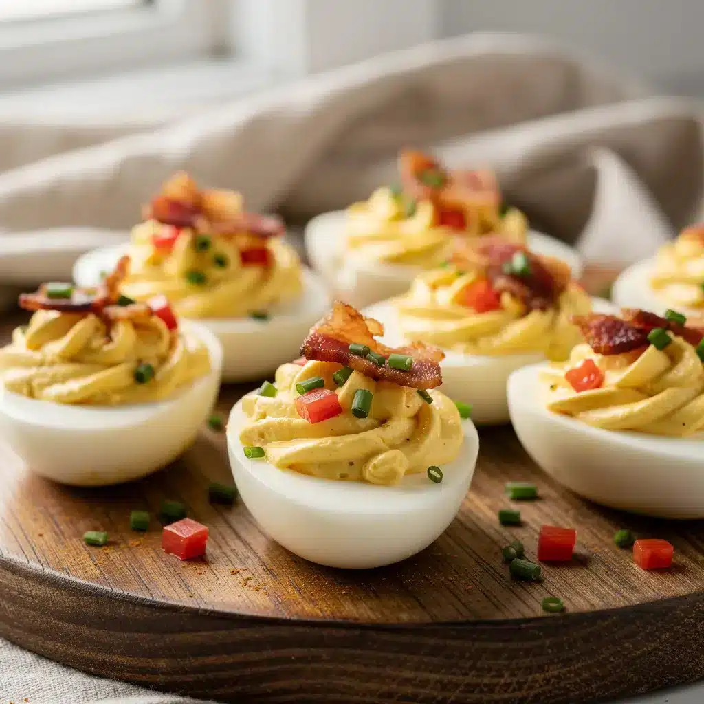 Loaded Classic Deviled Eggs 9 Recipe variations for Loaded Classic Deviled Eggs