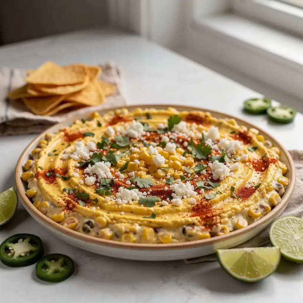 Loaded Mexican Street Corn Dip 8 Ingredients for Loaded Mexican Street Corn Dip