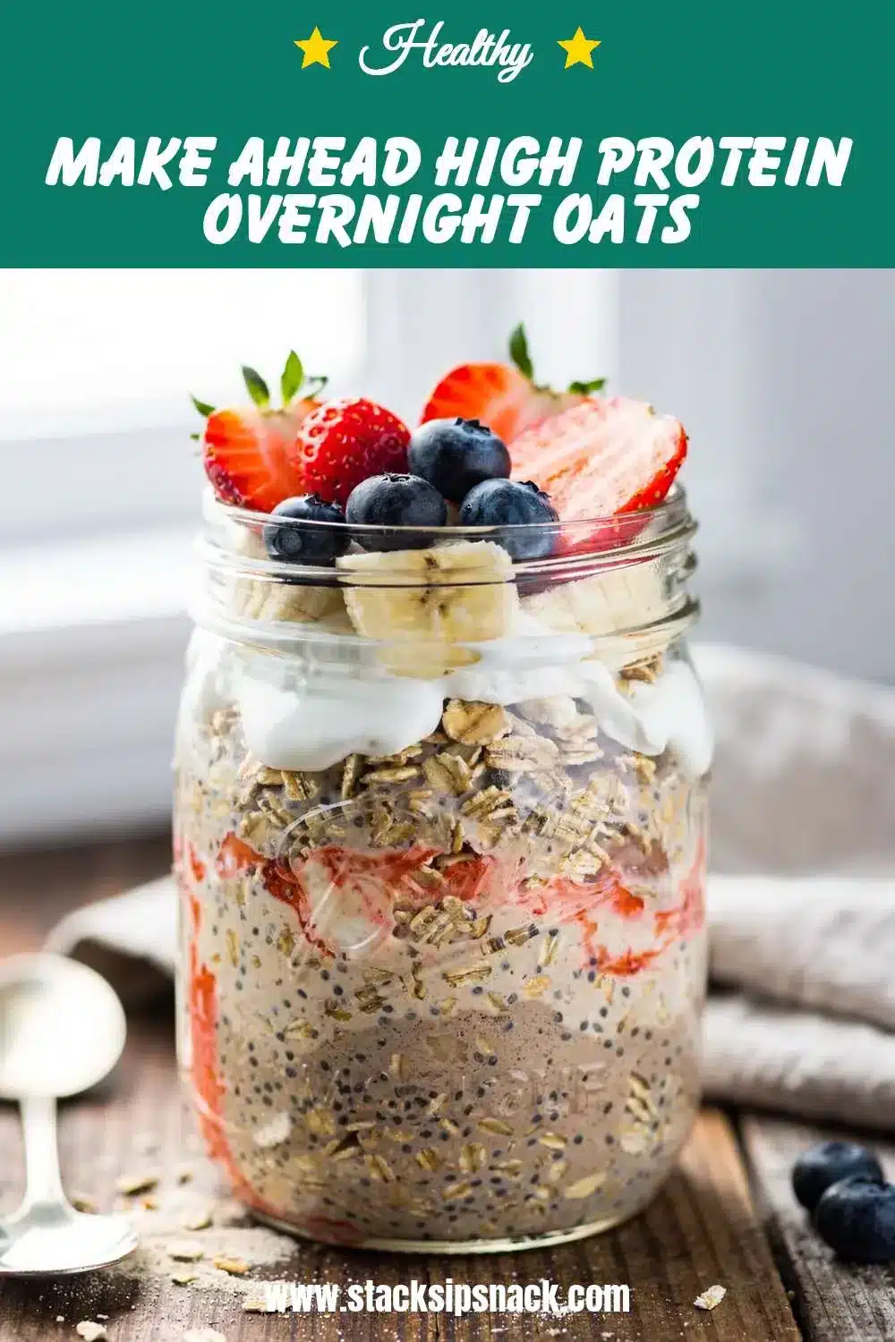 Make Ahead High Protein Overnight Oats 10 Storage and leftovers for Make Ahead High Protein Overnight Oats
