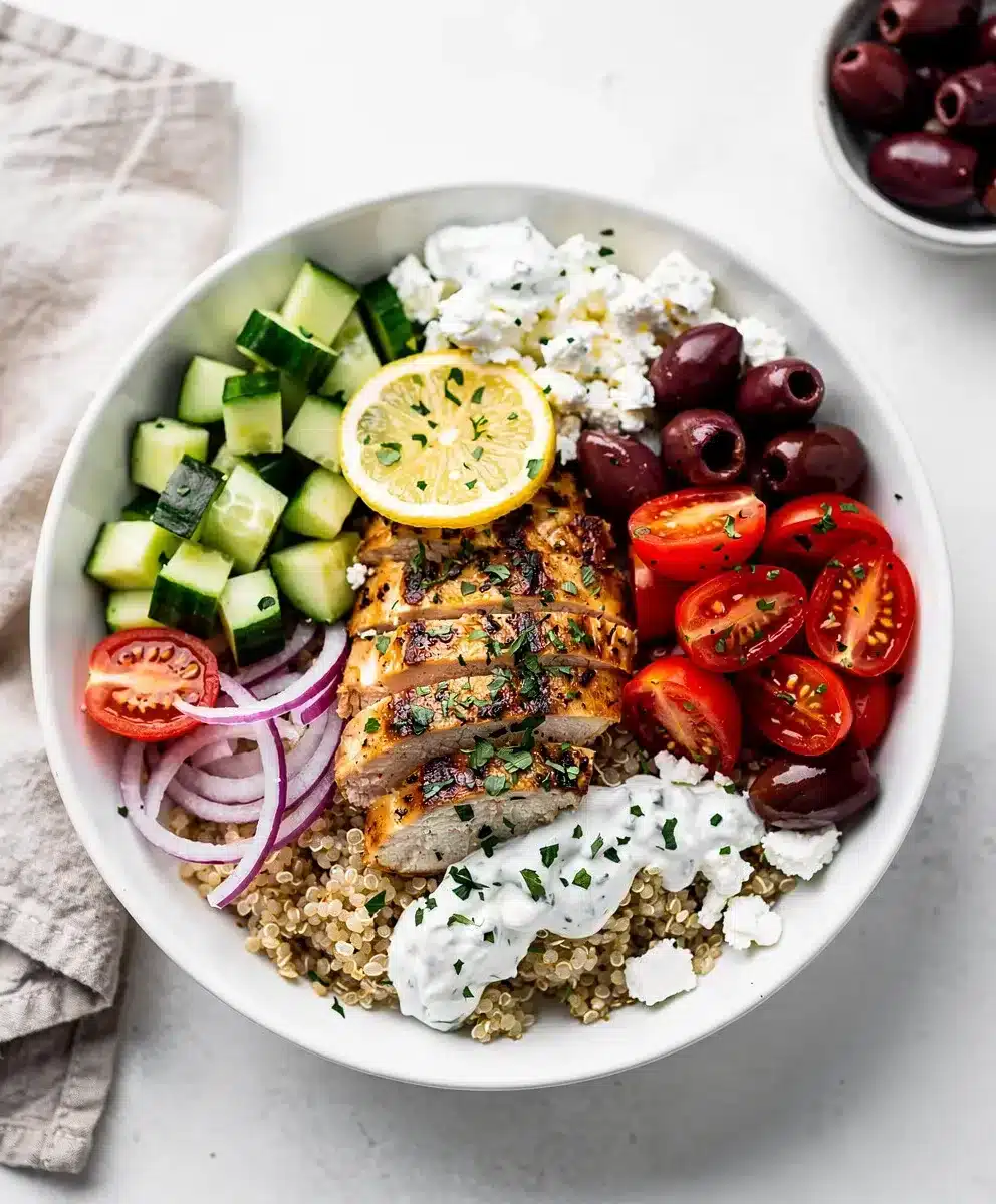 Mediterranean Chicken Bowl 6 Mediterranean Chicken Bowl featured image