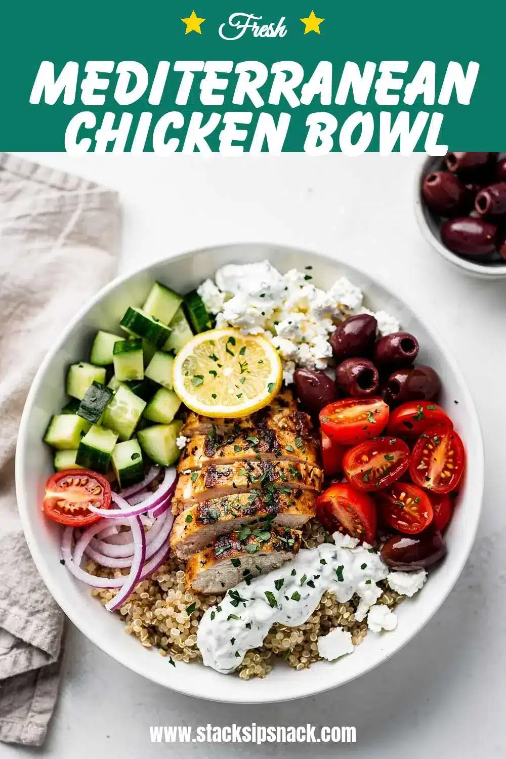 Mediterranean Chicken Bowl 10 Storage and leftovers for Mediterranean Chicken Bowl