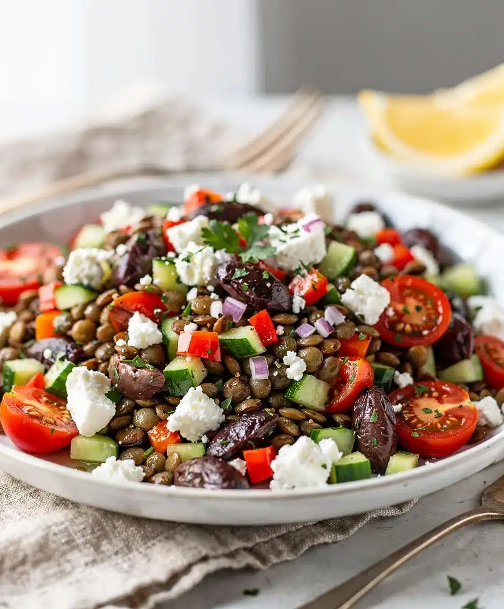 Chopped Mediterranean Lentil Salad 6 Chopped Mediterranean Lentil Salad featured image