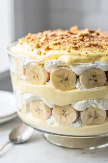 No Bake Banana Pudding 11 Creamy no bake banana pudding with vanilla wafers and fresh banana slices