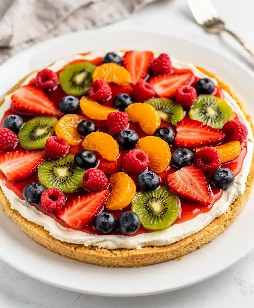 No Bake Classic Fruit Pizza 6 No Bake Classic Fruit Pizza featured image