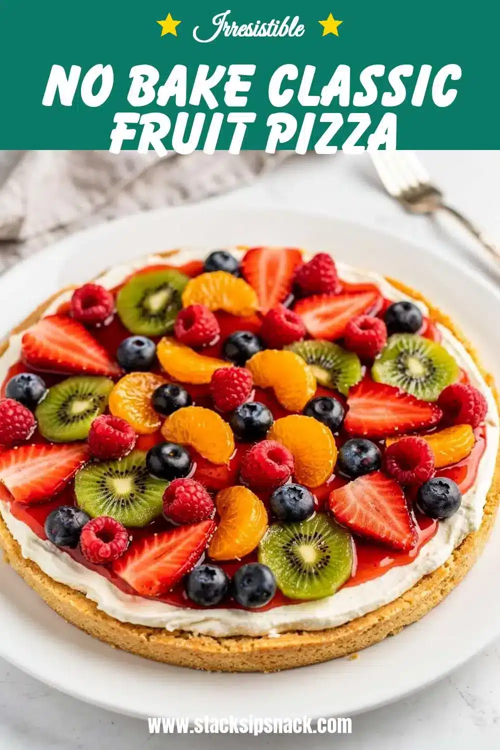 No Bake Classic Fruit Pizza 10 Storage and leftovers for No Bake Classic Fruit Pizza