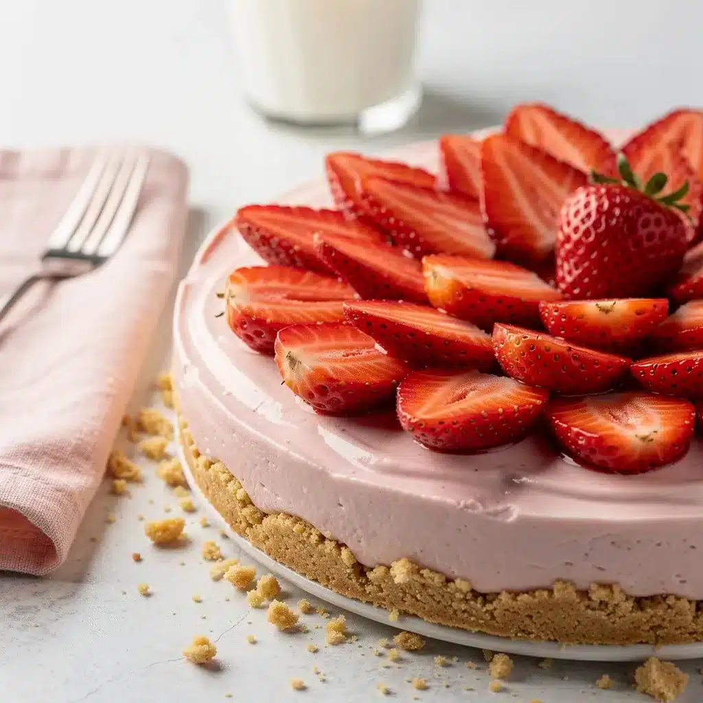 Easy No Bake Strawberry Pie 8 Ingredients for Easy No Bake Strawberry Pie