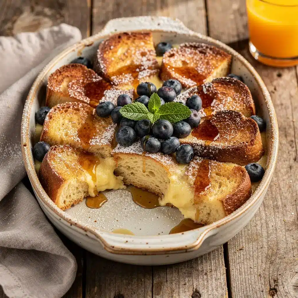 Creamy Overnight French Toast Bake 8 Ingredients for Creamy Overnight French Toast Bake