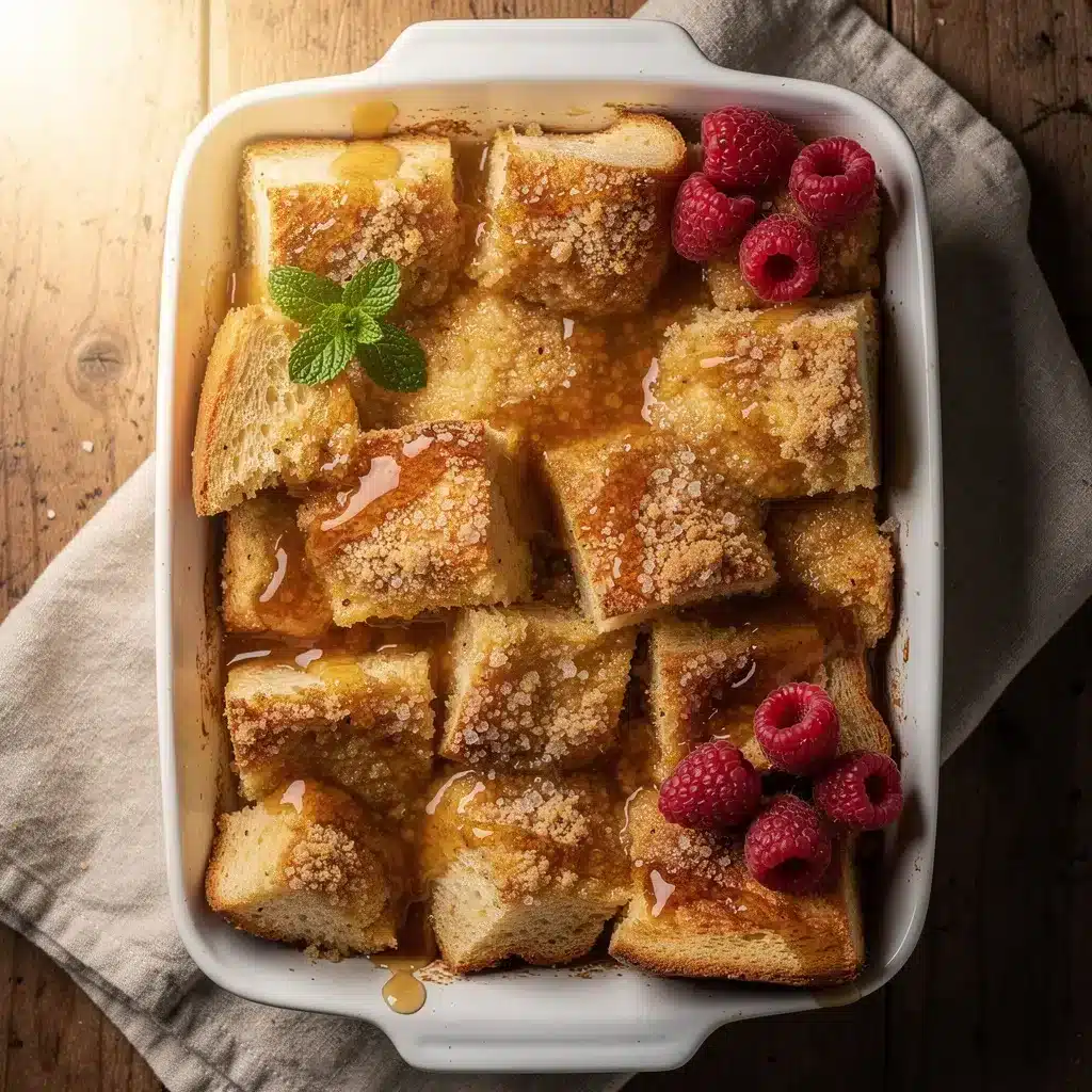 Easy Overnight French Toast Bake 8 Ingredients for Easy Overnight French Toast Bake