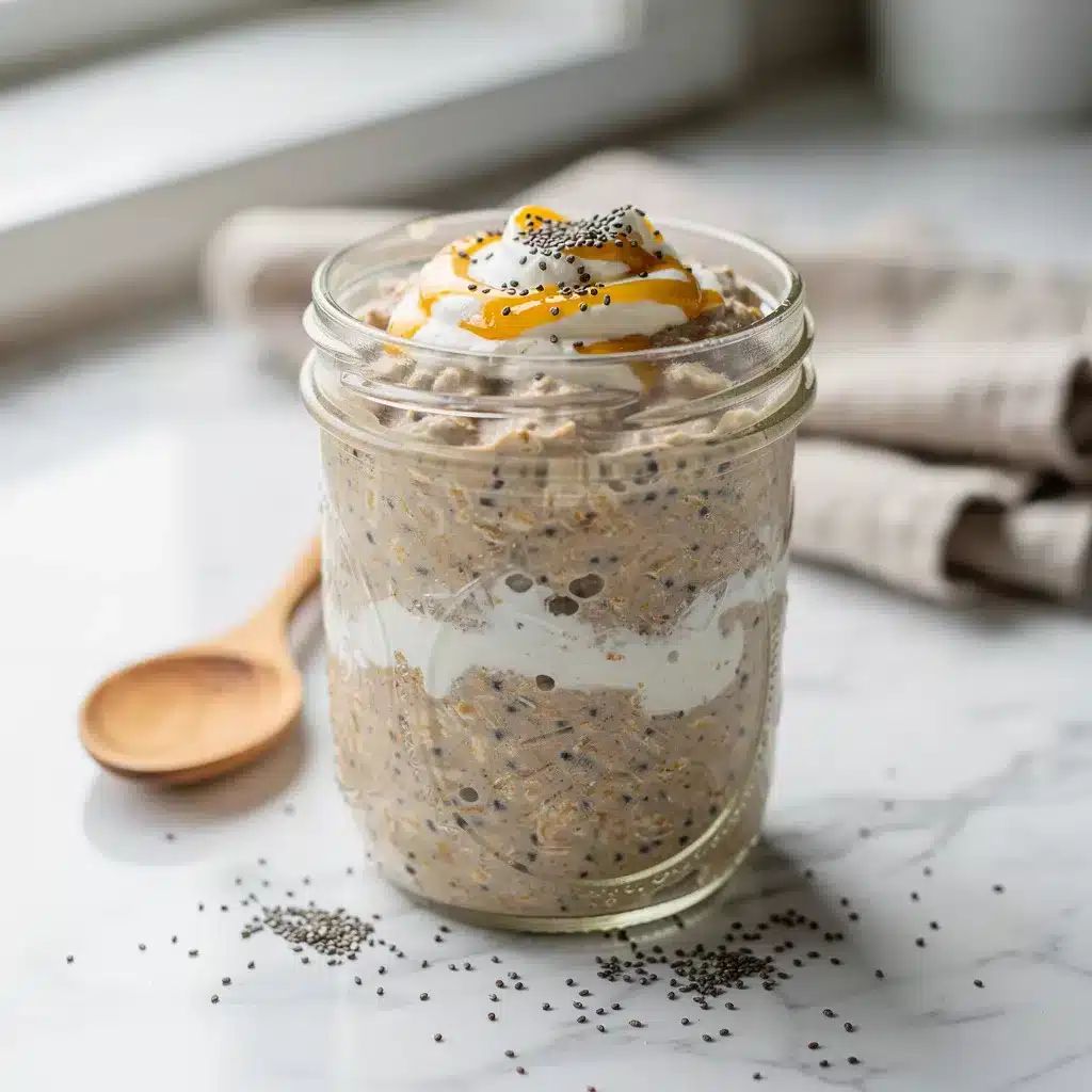 Easy High Protein Overnight Oats 8 Ingredients for Easy High Protein Overnight Oats