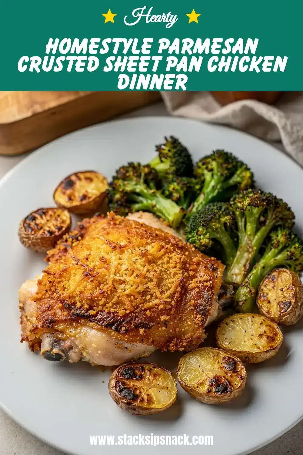 Homestyle Parmesan Crusted Sheet Pan Chicken Dinner 10 Storage and leftovers for Homestyle Parmesan Crusted Sheet Pan Chicken Dinner