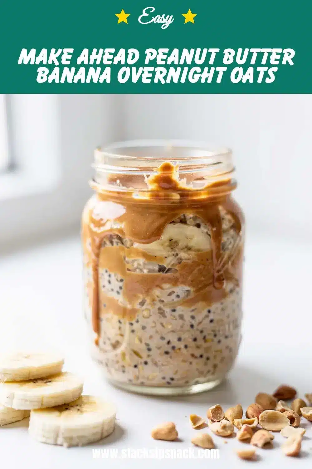 Make Ahead Peanut Butter Banana Overnight Oats 10 Storage and leftovers for Make Ahead Peanut Butter Banana Overnight Oats