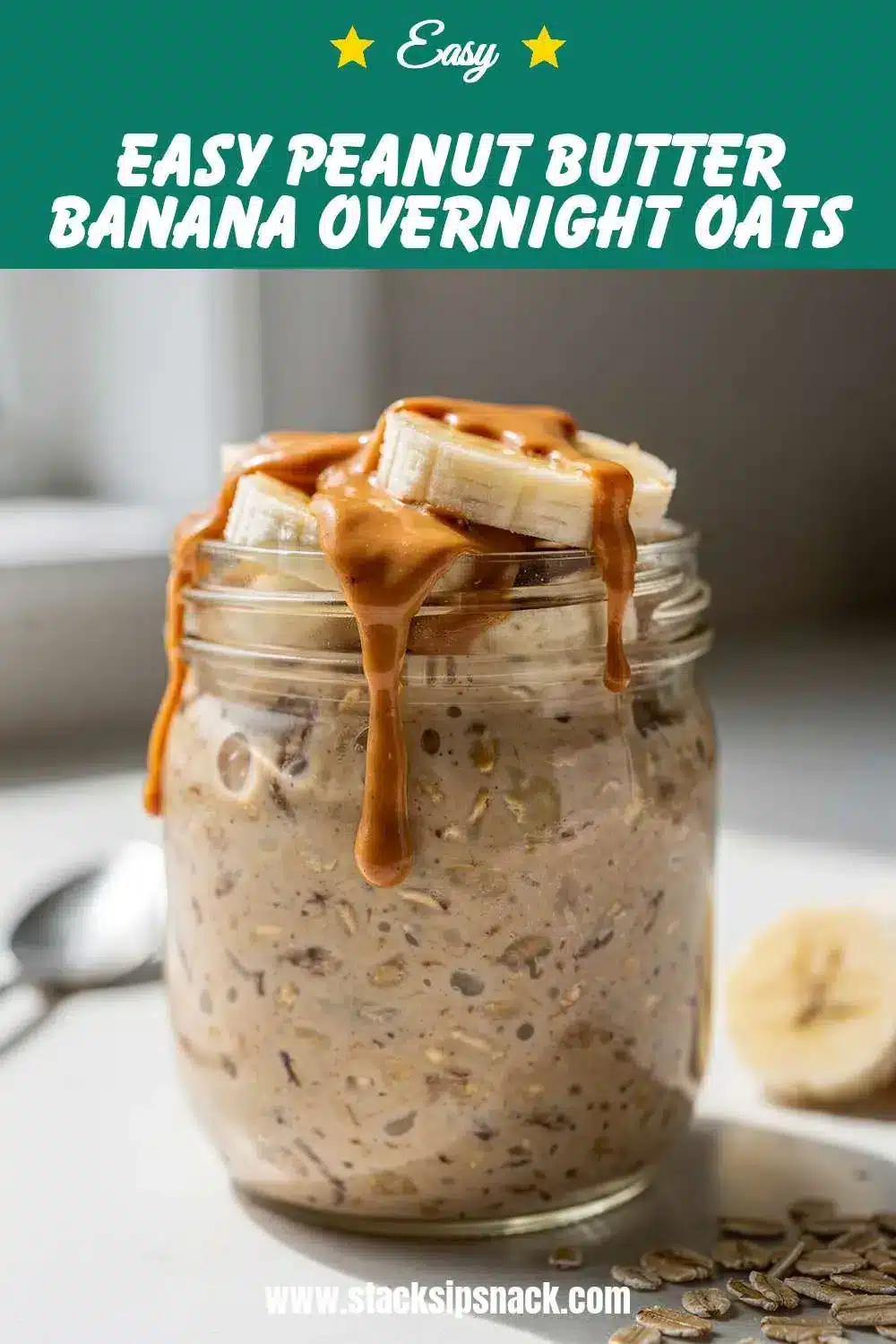 Easy Peanut Butter Banana Overnight Oats 10 Storage and leftovers for Easy Peanut Butter Banana Overnight Oats