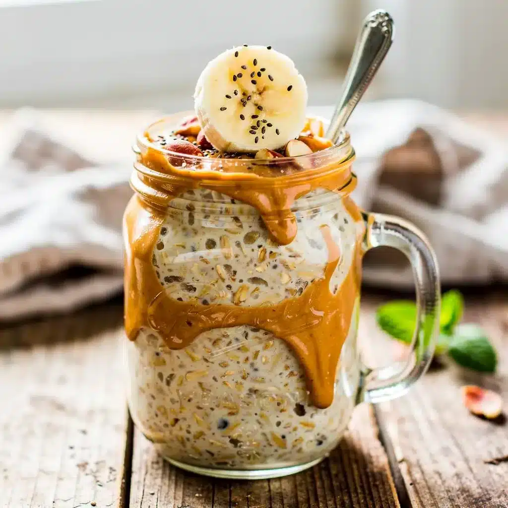 Make Ahead Peanut Butter Banana Overnight Oats 8 Ingredients for Make Ahead Peanut Butter Banana Overnight Oats