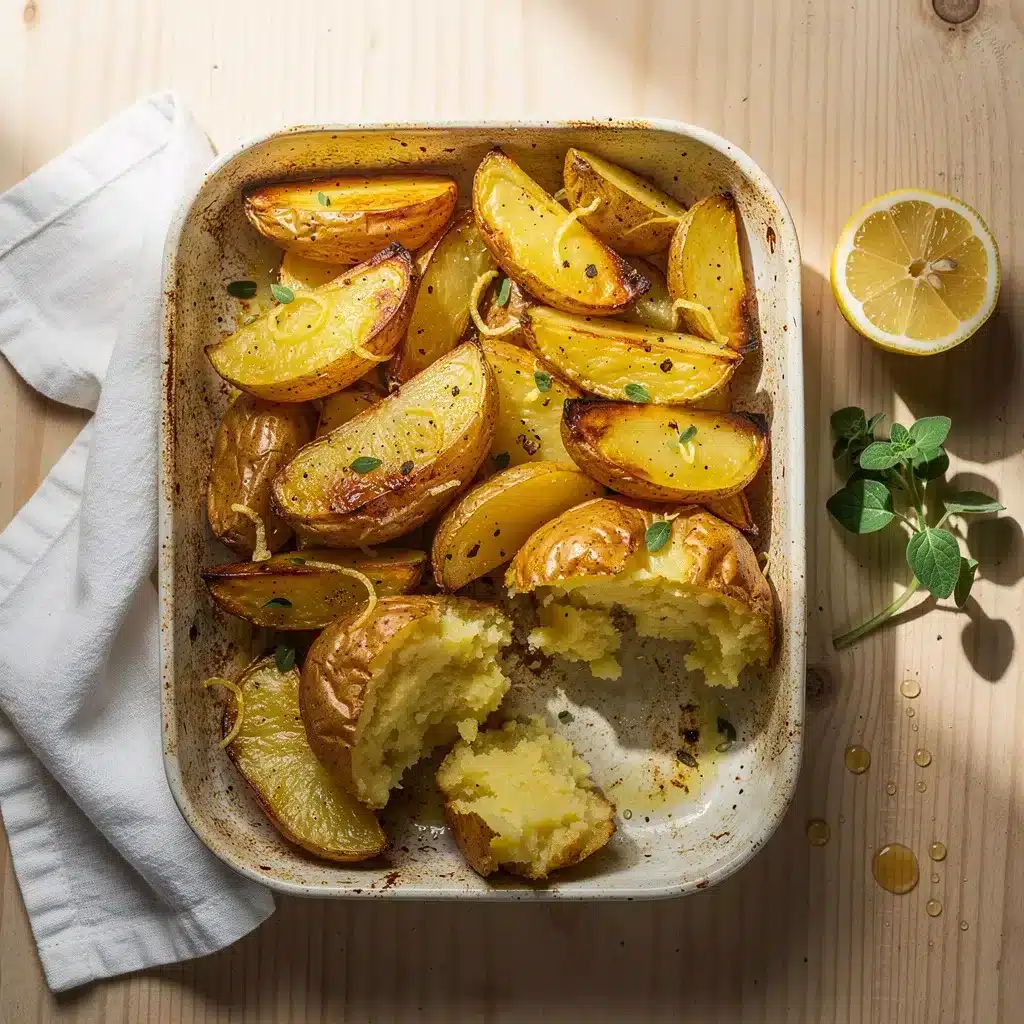 Greek Lemon Potatoes 8 Ingredients for Greek Lemon Potatoes